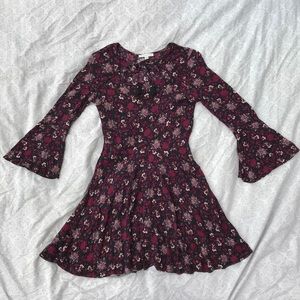 American Eagle bell sleeve dress
